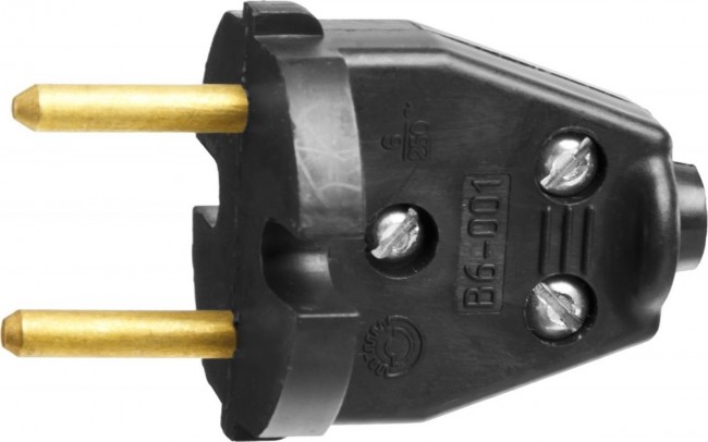 Электрическая вилка 6 А