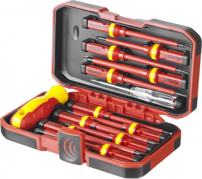 Набор диэлектрических отверток STAYER PROFI 25146-H13