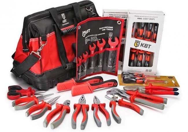 Набор изолированного инструмента КВТ НИЭ-04 1000 вольт