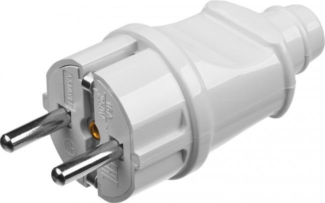 Электрическая вилка 16 А с заземлением