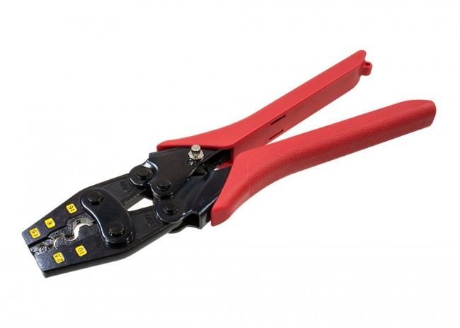 Пресс-клещи для обжима наконечников проводов КВТ ПК-16у