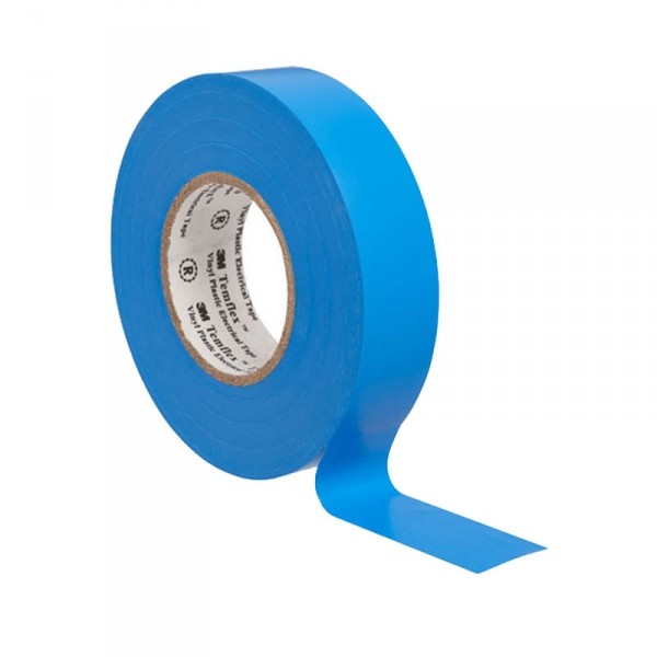 Изолента ПВХ 3M Temflex 1300 синяя 19мм х 20 метров Изолента ПВХ 3M Temflex 1300 синяя 19мм х 20 метров