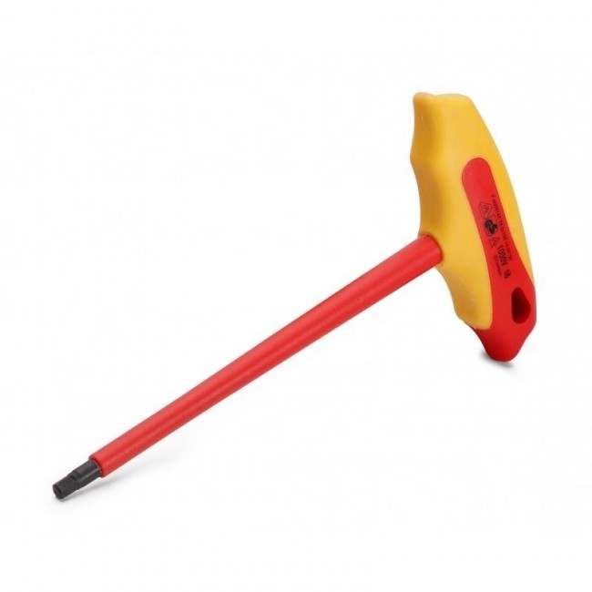 Ключ диэлектрический шестигранный Т-образный  6 мм Профи КВТ 73233