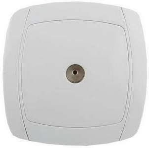 Розетка телевизионная "СВЕТОЗАР". Серия «АКЦЕНТ»