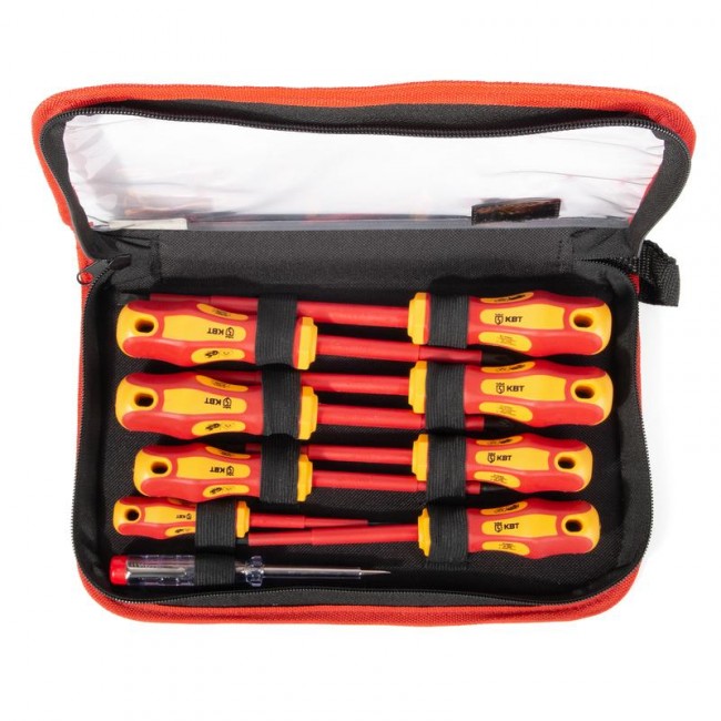 Набор диэлектрических отверток КВТ НИО-09