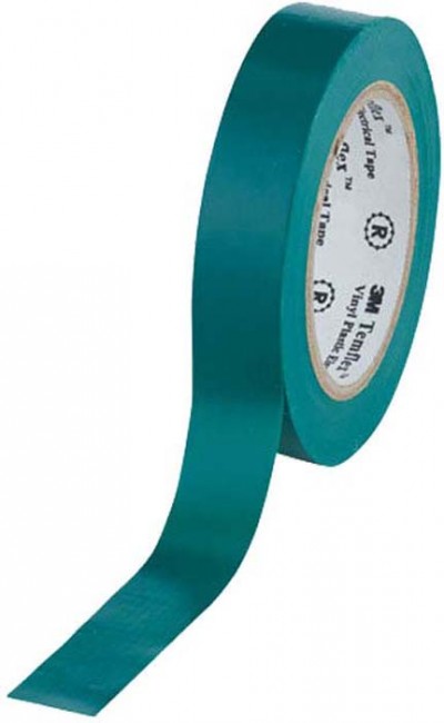 Изолента ПВХ 3M Temflex 1300 зеленая 15мм х 10 метров Изолента ПВХ 3M Temflex 1300 зеленая 15мм х 10 метров