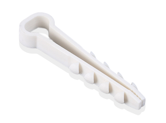 Дюбель-хомут для плоского провода ДХП 10-5мм полиамид (100шт)