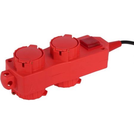 Удлинитель электрический "СВЕТОЗАР" с выключателем: евророзетки с заземлением и крышками Удлинитель электрический "СВЕТОЗАР" с выключателем: евророзетки с заземлением и крышками