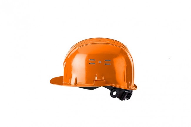 Защитная каска с храповиком