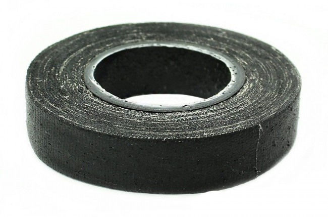 Изолента двусторонняя х/б Proconnect 200 гр. черная