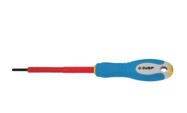 Диэлектрическая отвертка ЗУБР 25261-5.5-125