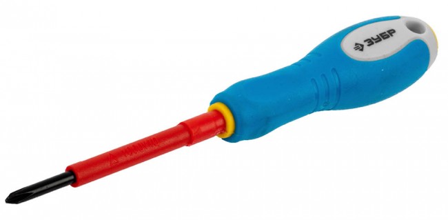 Диэлектрическая отвертка ЗУБР 25262-0-060