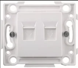 Розетка телефонная двойная СВЕТОЗАР