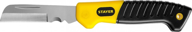 Складной монтёрский нож STAYER SK-R 45408
