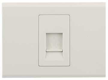 Розетка телефонная "СВЕТОЗАР". Серия "ЭФФЕКТ"