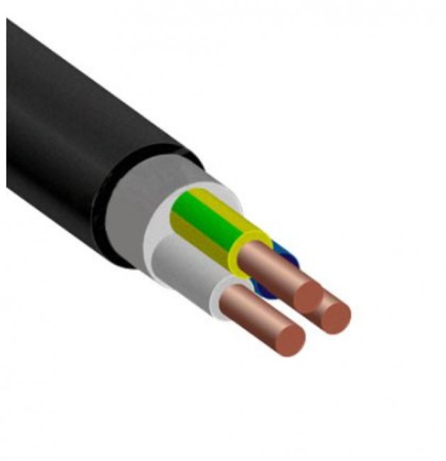 Кабель ВВГ НГ 3x1.5 (ТУ) 100м