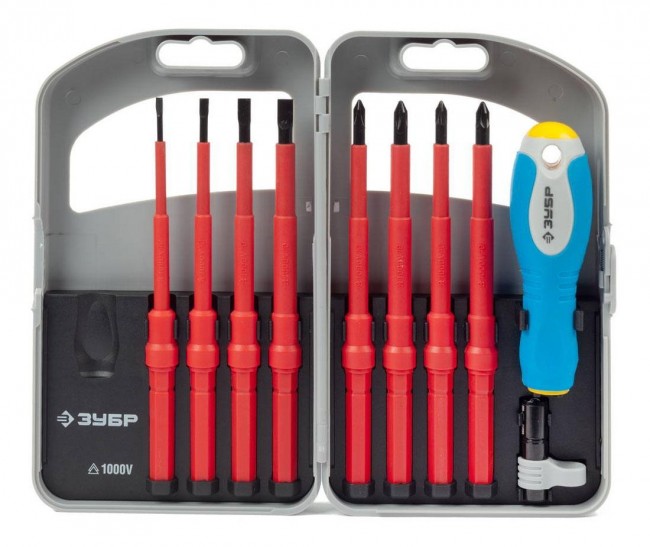 Набор диэлектрических отверток ЗУБР 25264-H10
