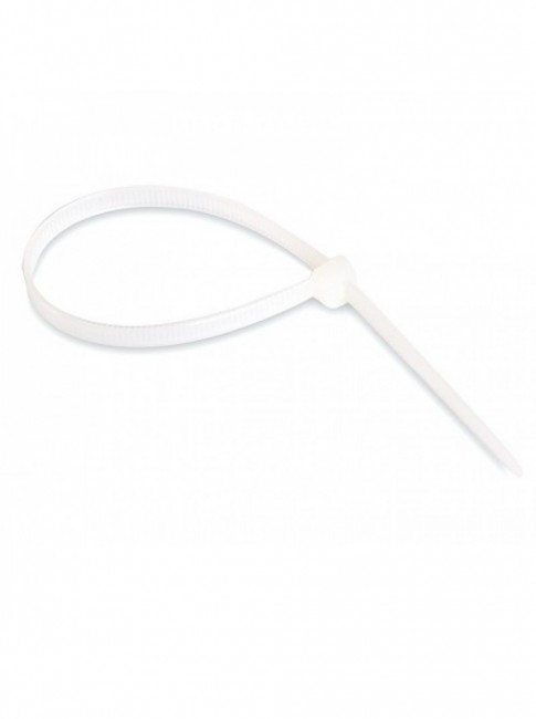 Хомут P6.6 стандартный, белый, 2,5х135 (100шт)