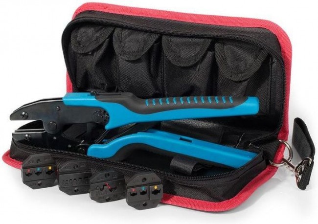 Пресс-клещи СТВ+4 с набором матриц КВТ Пресс-клещи СТВ+4 с набором матриц КВТ