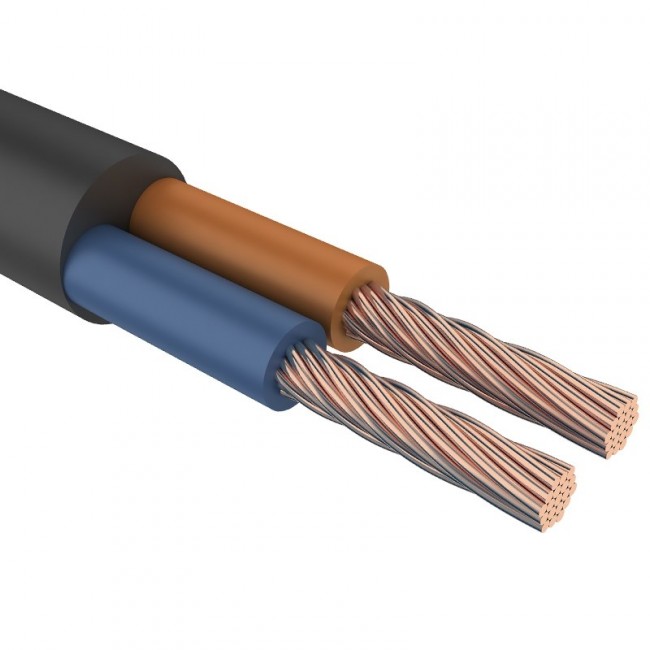 Кабель ПВС 2x0.75 (ГОСТ) 100м 