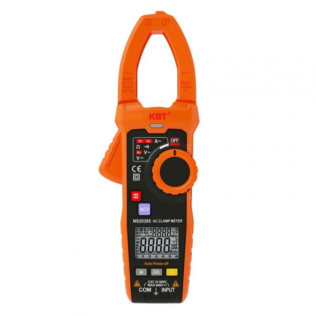 Смарт-токовые клещи цифровые КВТ MS2028S Смарт-токовые клещи цифровые КВТ MS2028S