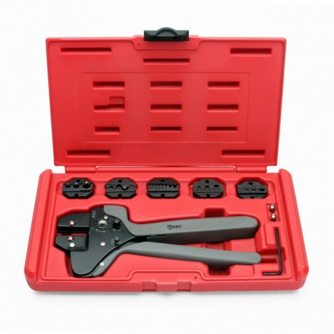 Пресс-клещи CTF с набором матриц КВТ Пресс-клещи CTF с набором матриц КВТ