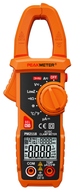 Смарт-токовые клещи цифровые КВТ MS2118S Смарт-токовые клещи цифровые КВТ MS2118S