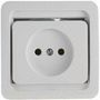 Розетка электрическая СВЕТОЗАР ~16А/250В. Серия «ГАММА»
