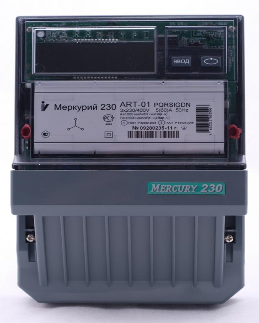 Меркурий 230 АRT-02 PQRSIN