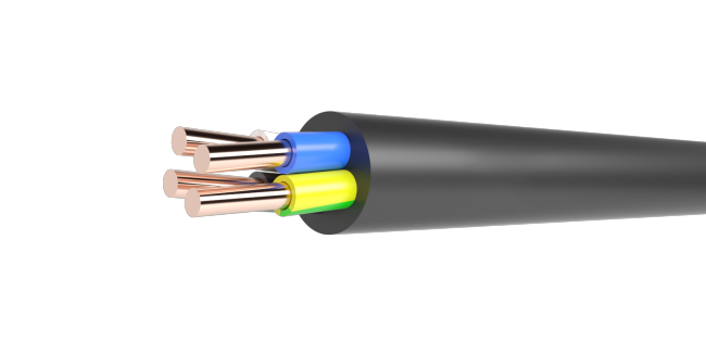 Кабель ВВГ НГ 4x10 (ТУ)