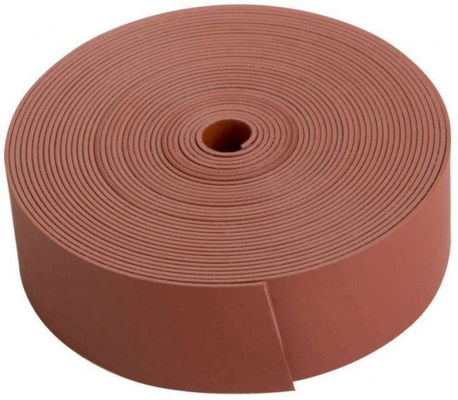 Термоусаживаемая лента с клеевым слоем ТЛ-0,8 50 мм красная 5 метров