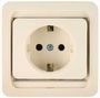 Розетка электрическая с заземлением СВЕТОЗАР ~16А/250В. Серия «ГАММА»