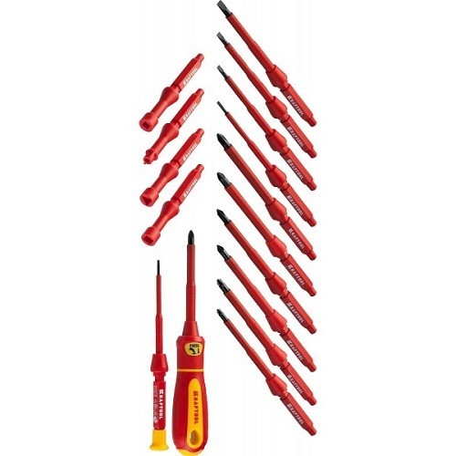 Набор диэлектрических отверток KRAFTOOL PROFI X-Drive 220092-H18 Набор диэлектрических отверток KRAFTOOL PROFI X-Drive 220092-H18