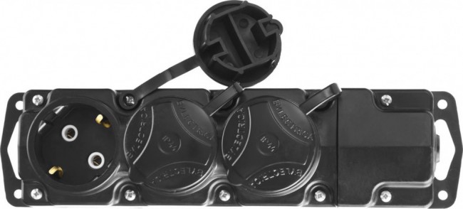 Колодка для удлинителей с заземлением «СИБИН»