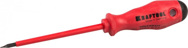 Диэлектрическая отвертка KRAFTOOL VOLT-KRAFT 25005-8-175 Диэлектрическая отвертка KRAFTOOL VOLT-KRAFT 25005-8-175