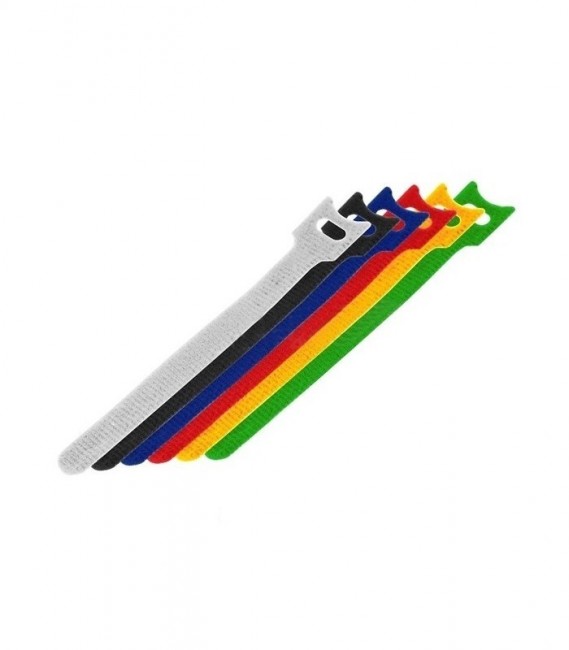 Набор хомутов на липучке Rexant MGT-150мм 6 цветов по 2 шт (упак.12шт)