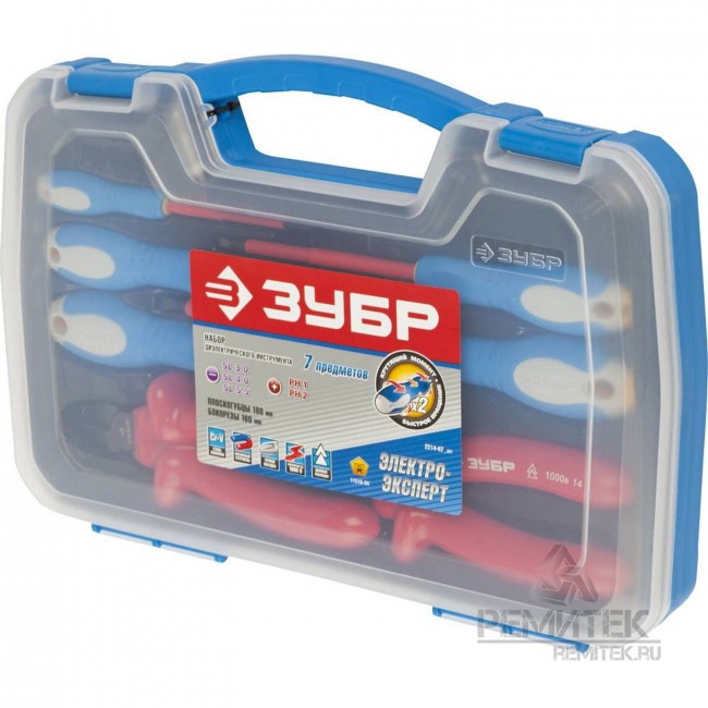 Набор диэлектрических инструментов ЗУБР ЭКСПЕРТ 2214-H7_z01