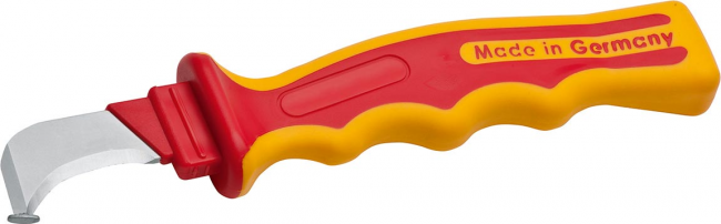 Диэлектрический нож для снятия изоляции с пяткой NWS 2043K