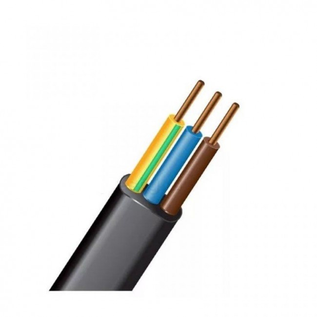Кабель ВВг НГ LS 3x1.5 с заполнением (Astra) 100м