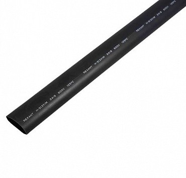 Клеевая термоусадка 24.0 / 8.0мм (3:1) 1м черная