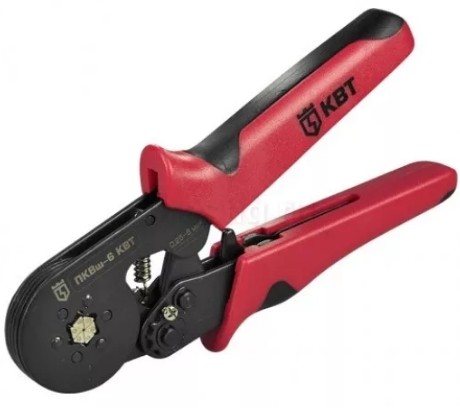 Пресс-клещи шестигранные (гексогальные) КВТ ПКВш-10 77669