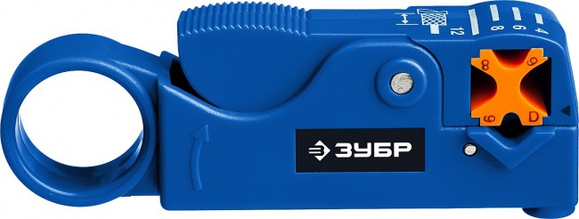 Стриппер коаксиальных кабелей ЗУБР 22657