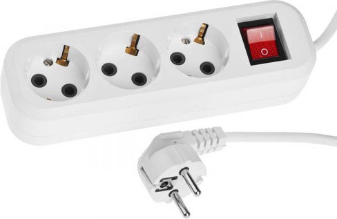 Удлинитель электрический «СИБИН» выключатель, заземление Удлинитель электрический «СИБИН» выключатель, заземление