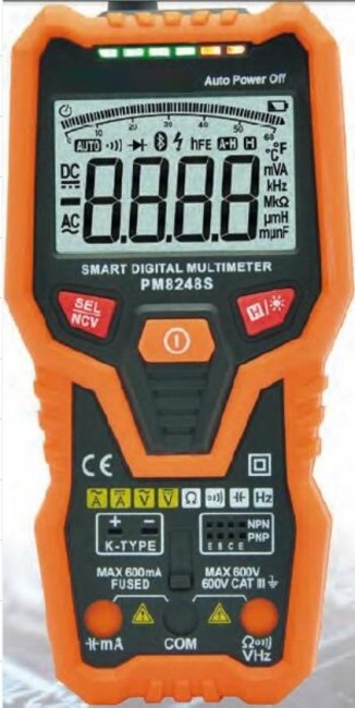 Смарт-мультиметр цифровой MS8248S КВТ 76116 