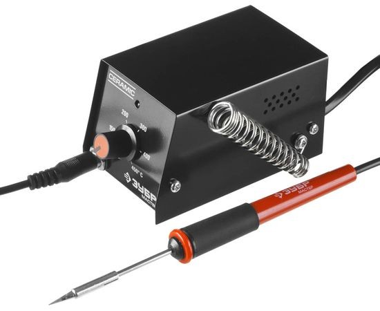 Аналоговая паяльная станция ЗУБР мини 55331 Серия МАСТЕР мини