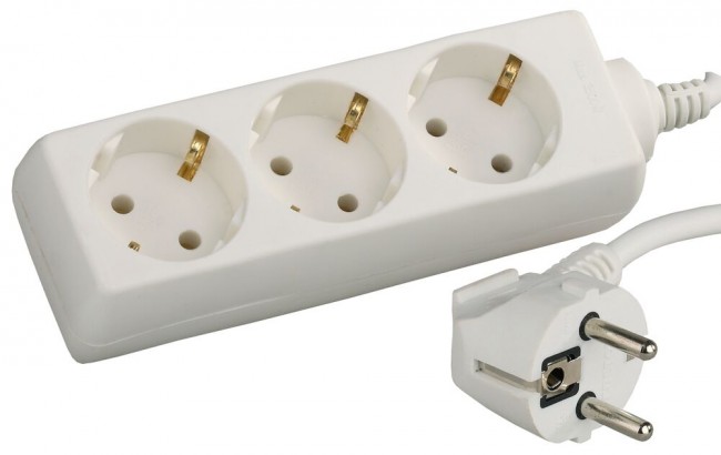 Удлинитель электрический "СВЕТОЗАР" евророзетка с заземлением