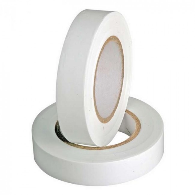 Изолента ПВХ Rexant 19мм х 25 метров белая