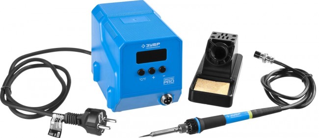 Паяльная станция ЗУБР 55336 Серия ПРОФЕССИОНАЛ Паяльная станция ЗУБР 55336 Серия ПРОФЕССИОНАЛ