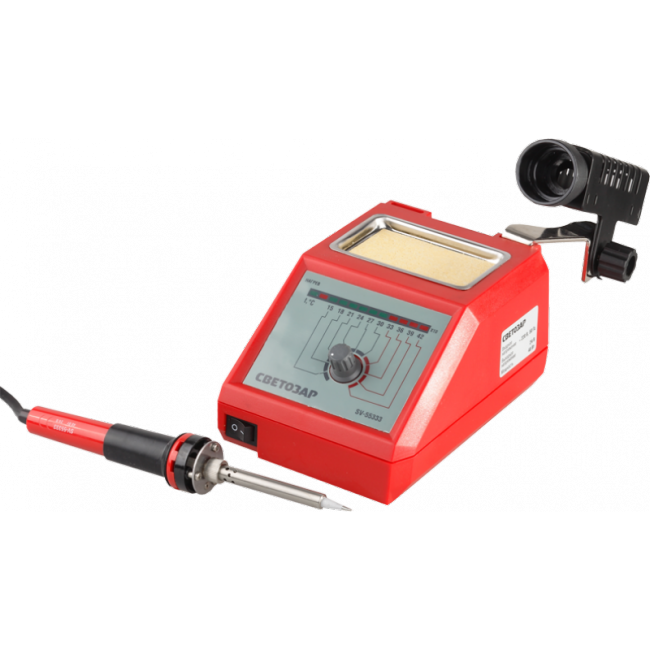 Аналоговая паяльная станция СВЕТОЗАР SV-55333